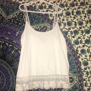 american eagle lace detailed shirt!!!